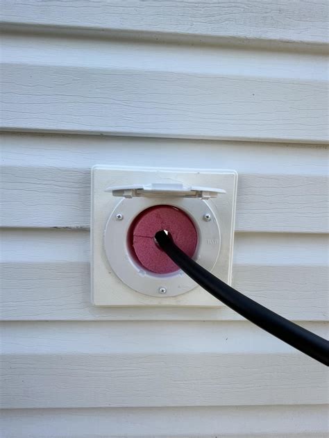 electrical box wire pass thorugh|waterproof electrical cord pass through.